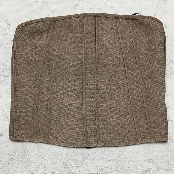 NWT Anthropologie Pilcro Corset Sweater Top Women's Medium Stretch Bohemian NEW! - Picture 5 of 10